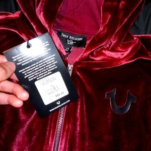 2 TrueReligion velour kids sweaters+TR sweatpants